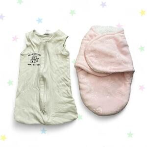 Baby girl sleep sack bundle